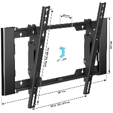 Кронштейн для телевизора Holder T4925-B черный 26