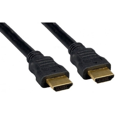 Кабель соединительный аудио-видео HDMI (m)/HDMI (m) 3м. феррит.кольца позолоченные контакты черный (NO NAME)