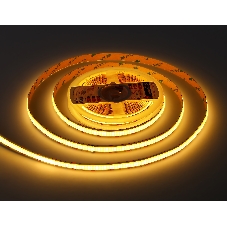 Светодиодная лента Ambrella light GS4801 COB 616Led/19W m/ 24V IP20 3000K/ 5m*12mm*2mm (2 конт.)