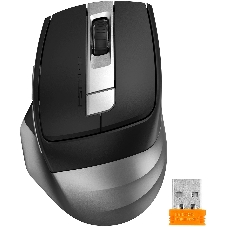 Мышь беспроводная A4Tech Fstyler FB35CS серый, 2000 dpi, Bluetooth / USB, Bluetooth / радиоканал, кнопки - 6