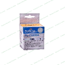 Картридж струйный ProfiLine PL-C6656A для принтеров HP DJ 450/2400/5550/7150/7350/7550/PSC/1110/OJ 4105/Fax 1240 Black пигмент