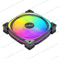 Вентилятор для корпуса PCCooler EF120 ARGb черный, 120 мм, 1500 об/мин, 25.7 дБ, 4 pin