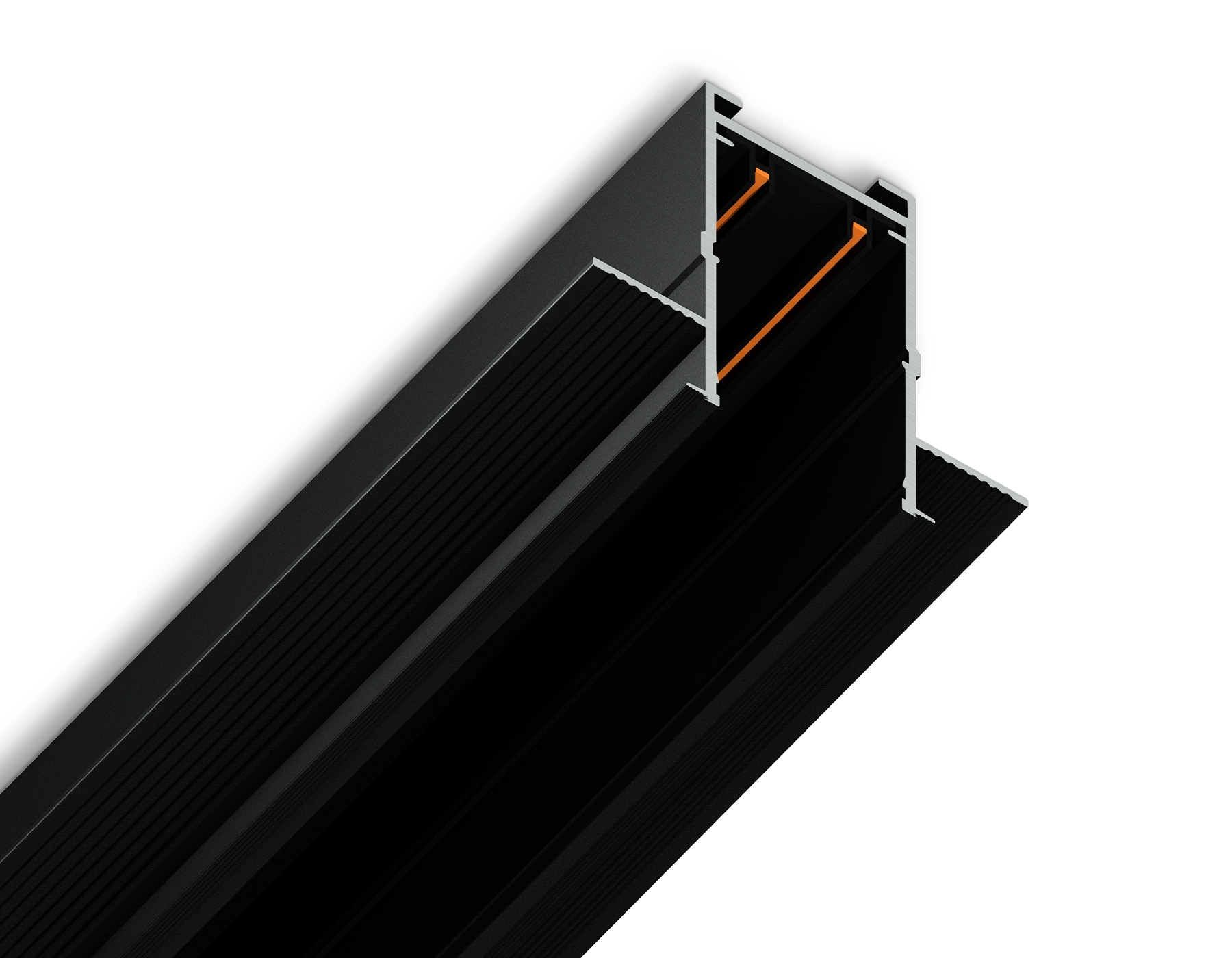 Шинопровод встраиваемый Ambrella light GL1012 BK черный IP20 220V 3000*62.5*56