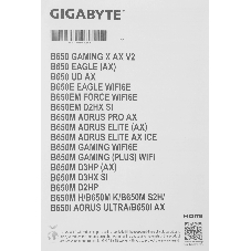 Материнская плата Gigabyte B650 EAGLE, AM5, AMD B650, 4xDDR5, 4xSATA, 3xM.2, 1xPCIe 4.0 x16, DisplayPort, HDMI, 1xGb LAN, USB Type-C, 3x3.5 мм, 7.1, ATX