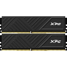 Модуль памяти ADATA 16GB DDR4 3200 UDIMM XPG GAMMIX D35 Gaming Memory AX4U32008G16A-DTBKD35 1.35V, Heat Shield, Kit (2x8GB), Black, RTL,