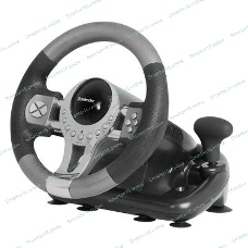 Игровой руль Defender FORSAGE 12 кн+2перекл.+1перекл. 8-ми позиц., USB