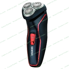 Электробритва Centek CT-2171 (черный) ротор 3D, влажное бритье, 3 плав.головки, 2-ные лезвия, до 50 мин раб