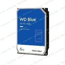 Жесткий диск Western Digital SATA 6Tb 6Gb/S 256MB BLUE WD60EZAX WDC
