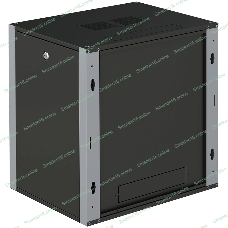 Шкаф коммутационный Sysmatrix (WP 6409.920) настенный 9U 600x450 мм пер. дв. металл 2 бок. пан. 60 кг черный 17 кг IP20