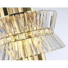 Люстра Ambrella light LH41017/12 BS/CL латунь/прозрачный E14*12 max 40W D560*660