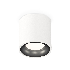 Светильник Ambrella Light XS7531021 SWH/PBK белый песок/черный полированный MR16 GU5.3 (C7531, N7011)