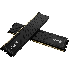 Модуль памяти ADATA 16GB DDR4 3200 UDIMM XPG GAMMIX D35 Gaming Memory AX4U32008G16A-DTBKD35 1.35V, Heat Shield, Kit (2x8GB), Black, RTL,