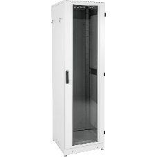 Шкаф ЦМО телекоммуникационный напольный 48U (800 1000) дверь стекло, черный
