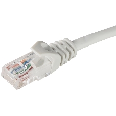 Коммутационный шнур (патч-корд), cat.5e UTP, LSZH, 10м, серый ITK
