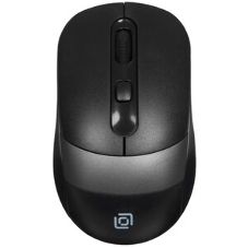 Мышь беспроводная Oklick 310MW черный/красный, 3200 dpi, радиоканал, USB, кнопки - 4