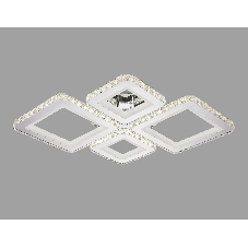 Потолочный светодиодный светильник Ambrella light FA1726/4 CH хром 3000K/4200K/6400K 108W 690*550*100 (ПДУ РАДИО 2.4G)