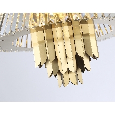 Люстра Ambrella light LH41017/12 BS/CL латунь/прозрачный E14*12 max 40W D560*660