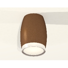 Светильник Ambrella Light XS1124021 SCF/FR/CL кофе песок/белый матовый/прозрачный MR16 GU5.3 (C1124, N7160)