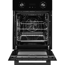 Духовой шкаф электрический Monsher MOE 4592 Noir ширина 45 см, High-Tech, 50 л, гидролизная очистка, 9 режимов, черный