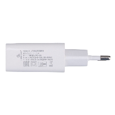 Сетевое зарядное устройство Cablexpert MP3A-PC-68, 10.5Вт, 2.1А, 1хUSB, белый, пакет