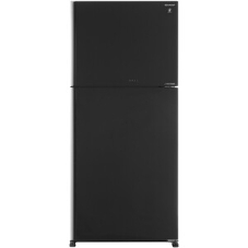 Холодильник Sharp SJ-XG60PGBK черный двухкамерный 422/178 л морозилка сверху, No Frost
