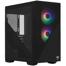 Компьютерный корпус Thermaltake Divider 170 TG ARGb/Black CA-1S4-00S1WN-00/Win/SPCC/Tempered Glass*1/120мм ARGb PWM Fan*2