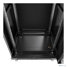 Шкаф телекоммуникационный напольный Cabeus, IP20, 12U, 730х600х600 мм (ВхШхГ), дверь: стекло, боковая панель: сплошная, разборный, черный