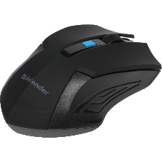 Мышь беспроводная Defender Accura MM-275 синий, 1600 dpi, радиоканал, USB, кнопки - 6
