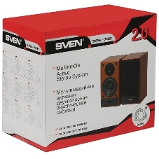 Акустическая система SVEN SPS-702 2.0 черный 40Вт
