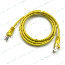 Патч-корд Buro UTP cat.5e 1.5м желтый RJ-45 (m)-RJ-45 (m)
