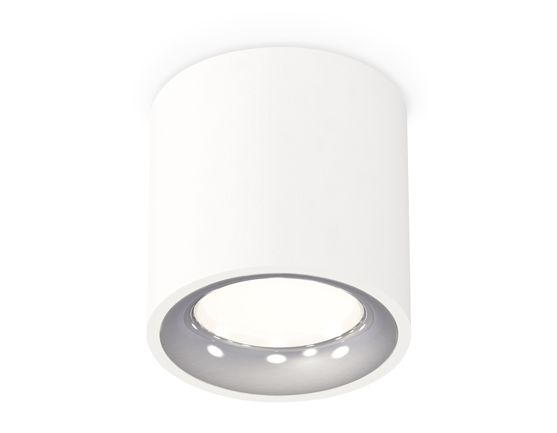 Светильник Ambrella Light XS7531022 SWH/PSL белый песок/серебро полированное MR16 GU5.3 (C7531, N7012)