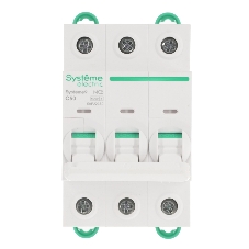 Автоматический выключатель Systeme Electric S9F22350 Systeme9 C 50A 3P 6kA 400В