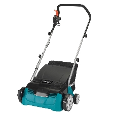 Газонокосилки Makita UV3200 Скарификатор, 1300Вт,32см,3500об\мин,5уров(-10+10мм),30л,нож-фреза,12кг,кор
