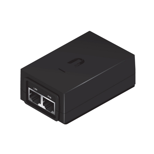 Блок питания [POE-48-24W-G EU] Ubiquiti POE-48-24W-G 48В 0.5А Passive PoE, стандарт передачи данных Gigabit Ethernet(2308)