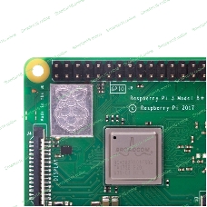 Мини ПК Raspberry Pi 3 Model B+ (RA433, E14 Version) Retail, 1Gb RAM, Cortex-A53 (ARMv8) 64-bit SoC @ 1.4GHz Broadcom BCM2837B0 CPU, WiFi, Bluetooth, 40-pin extended GPIO, 4x USB 2.0, HDMI, CSI camera port, DSI displ.port, MicroSD port (137-3331), (БП и корпус