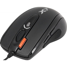 Мышь проводная A4Tech XL-750BK черный, 3600 dpi, USB, кнопки - 7