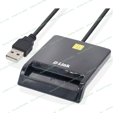 Кард-ридер D-Link DCR-100 (DCR-100/B1A) USB 2.0 CCID1 Type-A