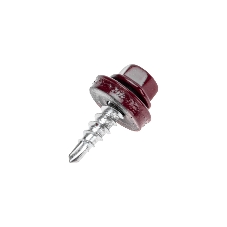 Саморез кровельный Kranz 4,8х19, окрашенный RAL 3005, короб (250 шт/уп)