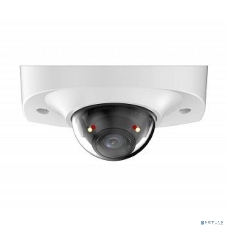 Уличная мини-купольная IP-видеокамера SmartDualLight Dahua DH-IPC-HDBW2449FP-AS-IL-0280B 4Мп, 1/2.9” CMOS, объектив 2.8мм, видеоаналитика, микрофон, ИК 30м, LED 30м, IP67, металл