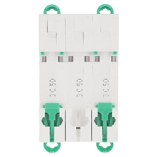 Автоматический выключатель Systeme Electric S9F22350 Systeme9 C 50A 3P 6kA 400В