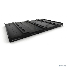 Полка стационарная усиленная Hyperline TSH3H-850-RAL9004 глубина 850 мм, с боковым креплением, нагрузка до 100 кг, для шкафов серии TTB, TTBR, 485х850мм (ШхГ), цвет черный (RAL 9004)