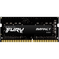 Оперативная память Kingston Fury Impact, DDR4, 8GB (1x8GB), 3200MHz, CL20, SO-DIMM