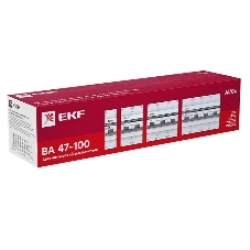 Выключатель автоматический EKF mcb47100-3-50C-pro 3P 50А (C) 10kA ВА 47-100 EKF PROxima