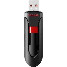 Флешка USB Sandisk CZ600 Cruzer Glide (SDCZ600-128G-G35), 128Gb, USB 3.0, R/W 100/20, черный