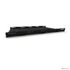 Полка стационарная усиленная Hyperline TSH3H-850-RAL9004 глубина 850 мм, с боковым креплением, нагрузка до 100 кг, для шкафов серии TTB, TTBR, 485х850мм (ШхГ), цвет черный (RAL 9004)