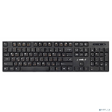 Клавиатура Gembird KBW-250 беспроводная, радиоканал, чёрный