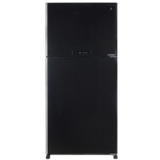 Холодильник Sharp SJ-XG60PMBK черный двухкамерный 422/178 л морозилка сверху, No Frost