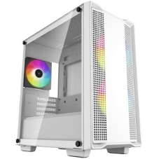Компьютерный корпус DeepCool CC360 ARGb (R-CC360-BKAPM3-G-1) (mATX, без БП, 2xUSB, с окном)