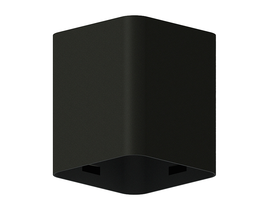 Корпус светильника C7813 SBK черный песок 70*70*H80mm MR16 GU5.3