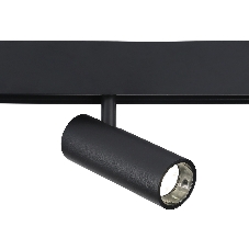 Светильник трековый светодиодный GL3823 BK черный IP20 10W 4200K 48V 24° D47*128